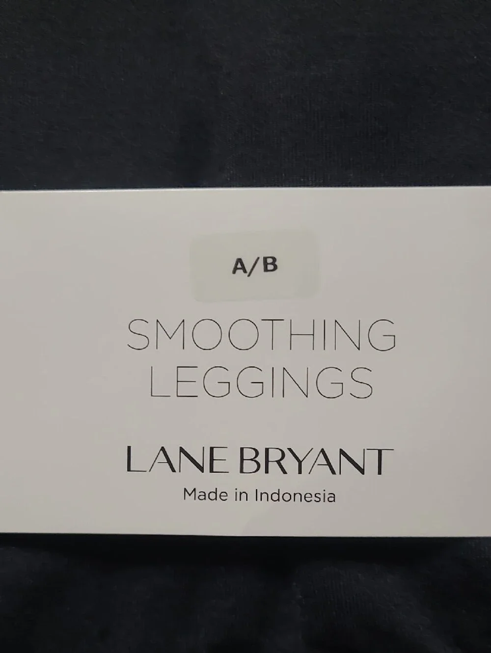Lane Bryant Black Smoothing Leggings